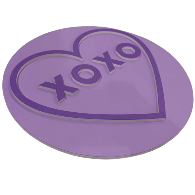 New Product custom UV printing 5mm thickness high quality pvc photo booth props