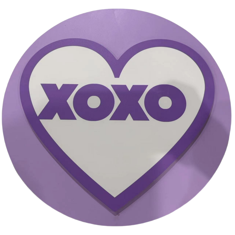 New Product custom UV printing 5mm thickness high quality pvc photo booth props
