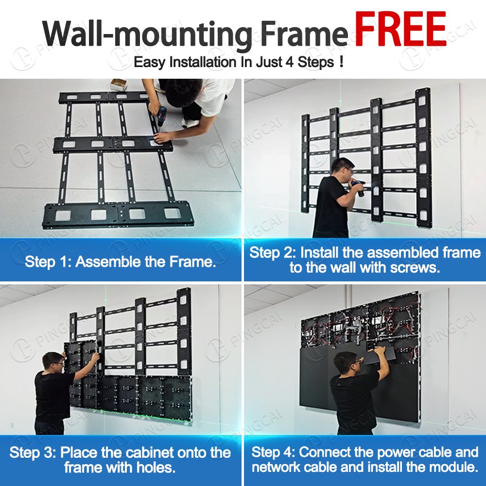 Indoor P1.86 LED Digital Signage and Displays Module LED Advertising Module Boards