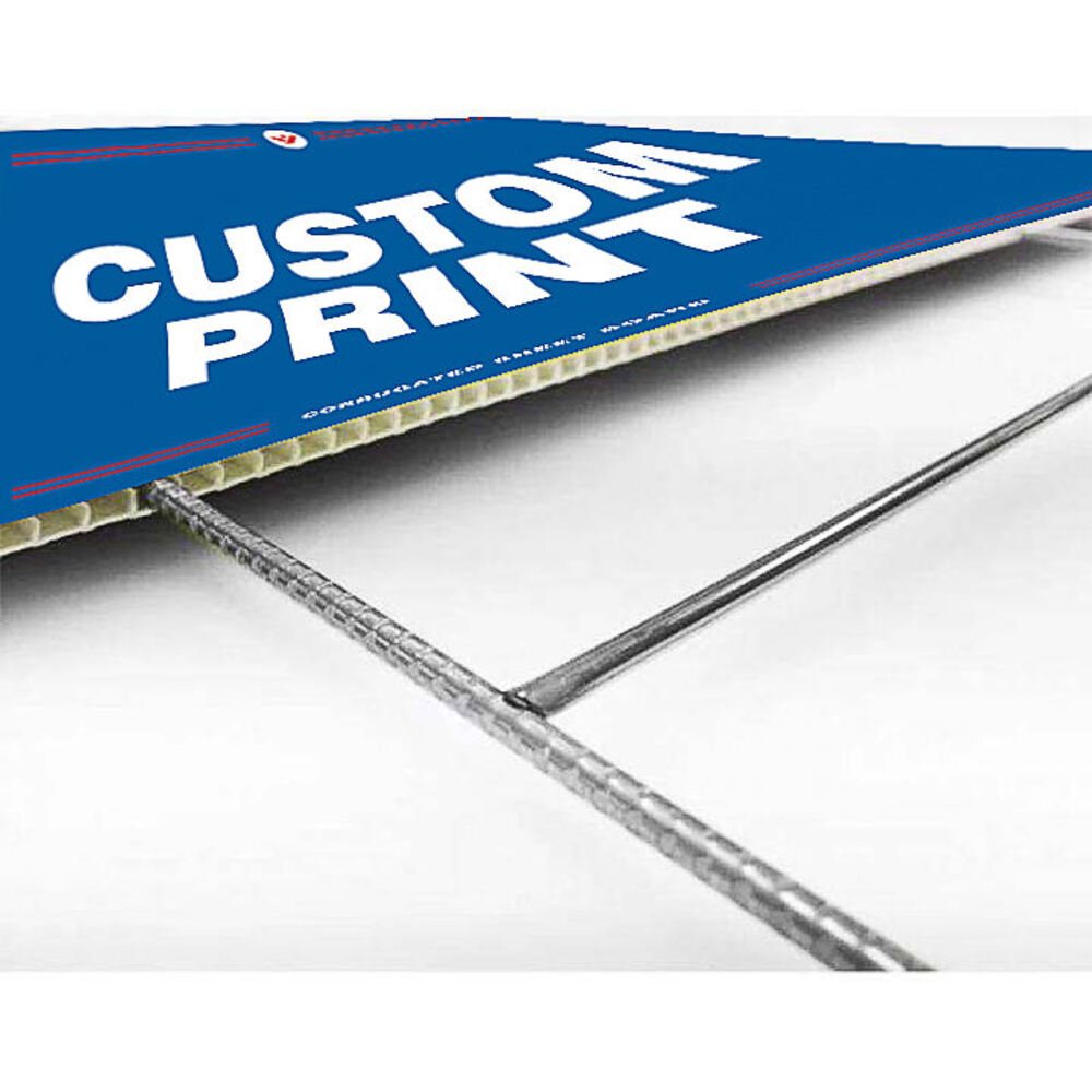 Custom Logo Poly Bag Water-Resistant Decorative Reusable High Quality Yard Sign for Grand Opening