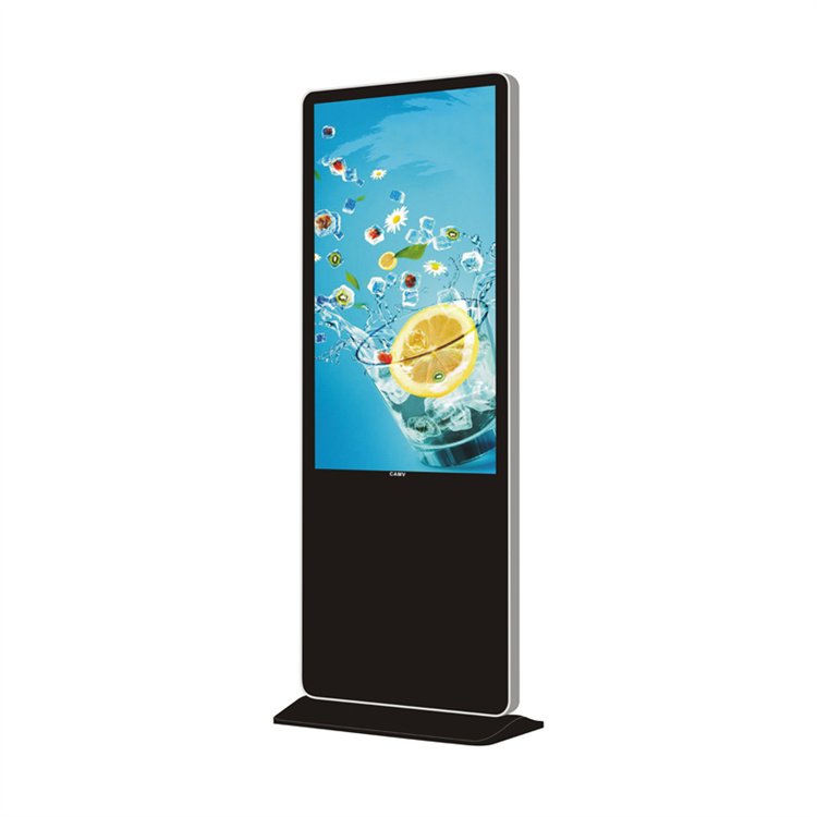 Digital signage display HD video player standing 65 75 85 inch advertising large screen