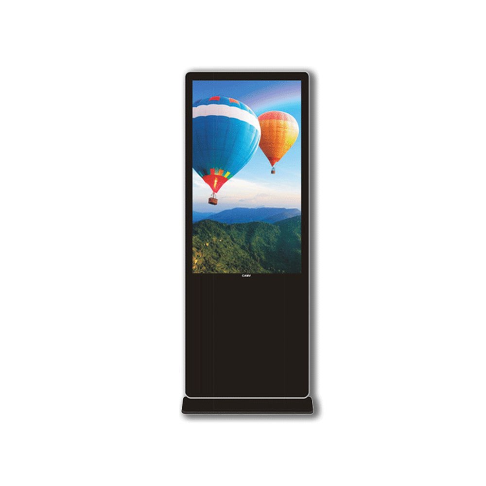 Digital signage display HD video player standing 65 75 85 inch advertising large screen