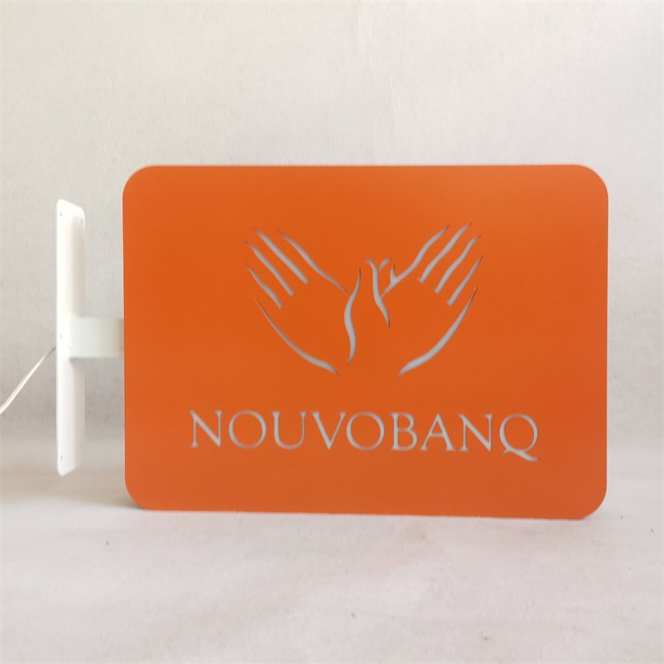 Custom Advertising Light Box Coffee shop sign outdoor Led advertising boards acrylic light box