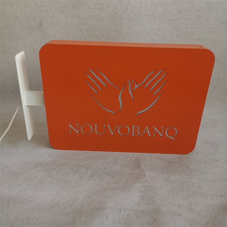Custom Advertising Light Box Coffee shop sign outdoor Led advertising boards acrylic light box