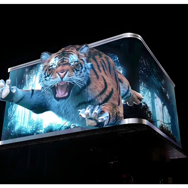 P4 P5 P6 P8 P10 Waterproof Outdoor Digital 3d Billboard Trivision Board Video Advertising Led Display Screen