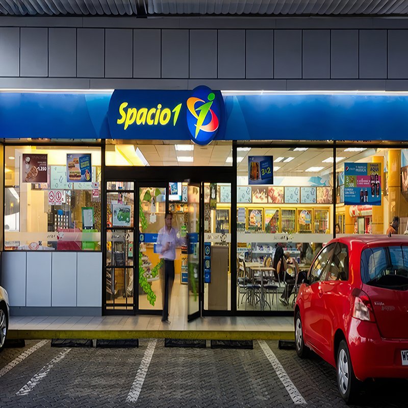 Outdoor Canopy Gas Station Price Led Display Pylon Sign Structure LED Illuminated Petrol Canopy Petrol Station Canopy Decoration