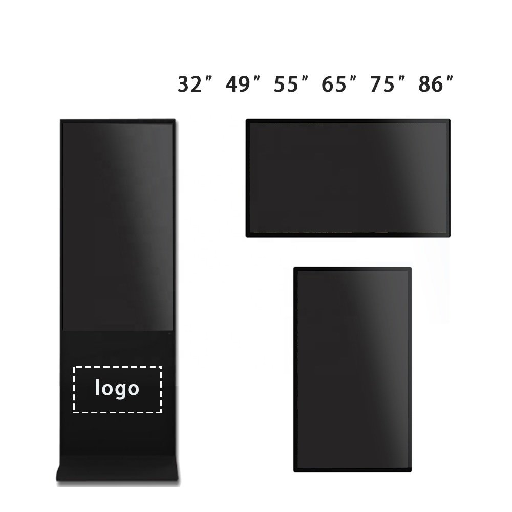 smart board 4K IR touch education teaching equipment movable digital signage and displays for classroom.