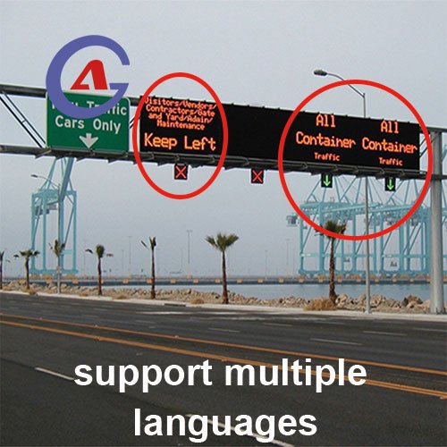 Highway Outdoor advertising Motorway Led Message board