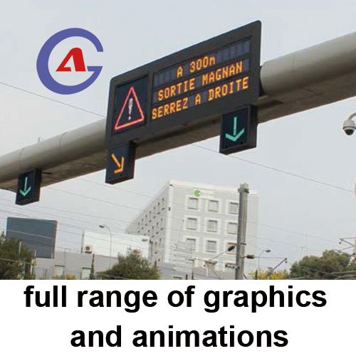 Highway Outdoor advertising Motorway Led Message board