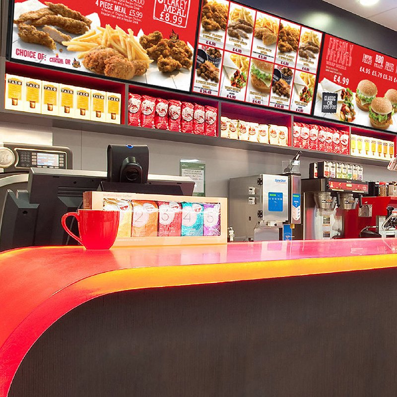 China Design Digital Menu Boards Android Lcd Interactive Touch Screen Wall Mounted Advertising Screen Wall Mount Digital Signage
