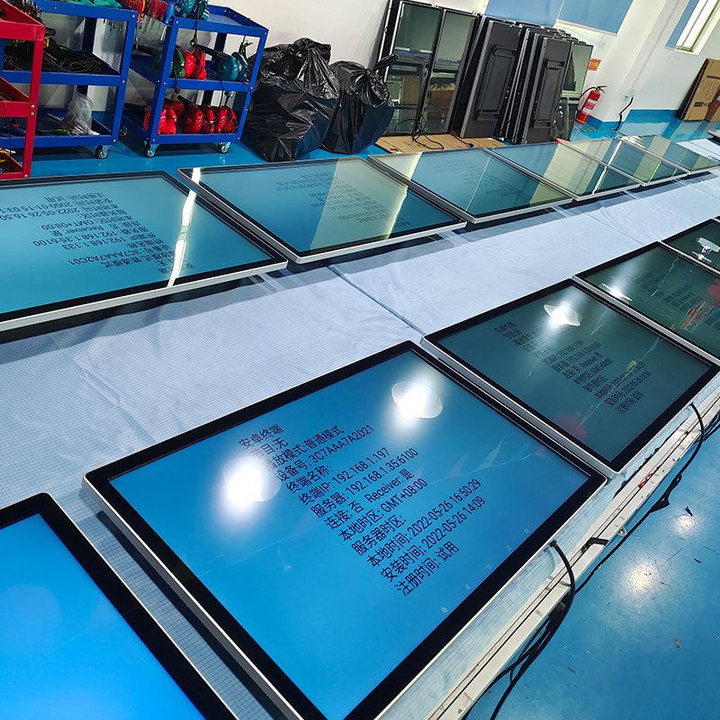 China Design Digital Menu Boards Android Lcd Interactive Touch Screen Wall Mounted Advertising Screen Wall Mount Digital Signage