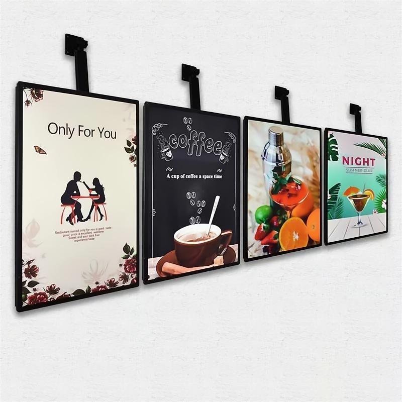 High quality custom food truck billboard Restaurant display board menu board ultra thin led advertising light box