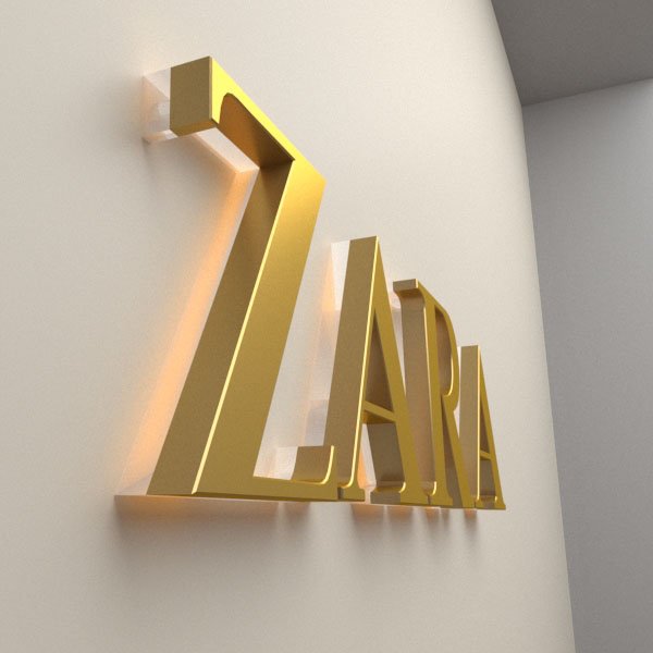 Hot-selling out door lighted luminous signs customized business sign and logo outdoor storefront led sign outdoor