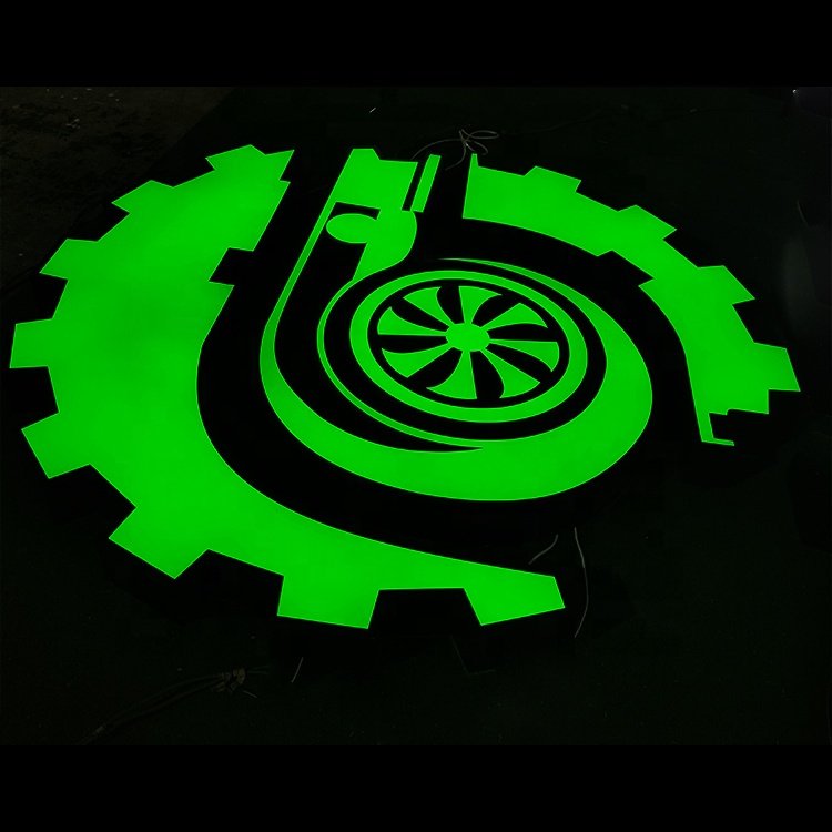 Outdoor business 3d logo sign led light letter custom led signboard 3d light sign letter board 3d channel led sign for business