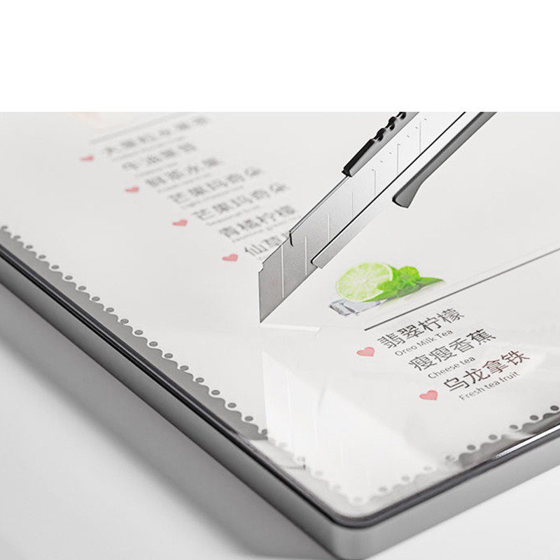 Wall Mounted Poster Light box Lightboxes Led Menu Board Window Display A0/A1/A2/A3/A4 Aluminum Post Led Advertising Light Boxes