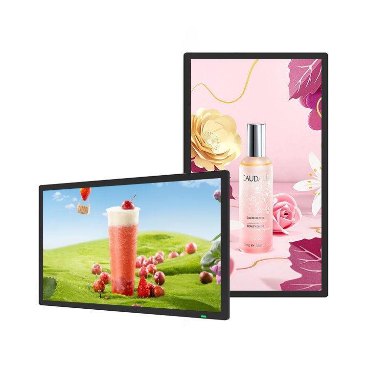 Economic And Efficient 21.5 32 43 50 55 inch Wall Mounted Digital Signage Led Advertising Display Light Lcd Board