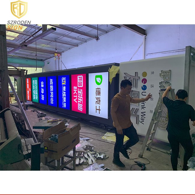 Advertising Signboard Good Quality Pylon Sign Permit Wayfinding Led Pylon Sign Screen