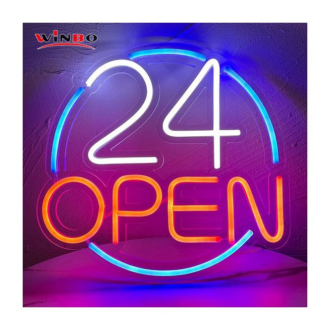 Dropshipping Free Design Custom Led Neon Light Name Custom Drop Shipping open advertisement board neon sign
