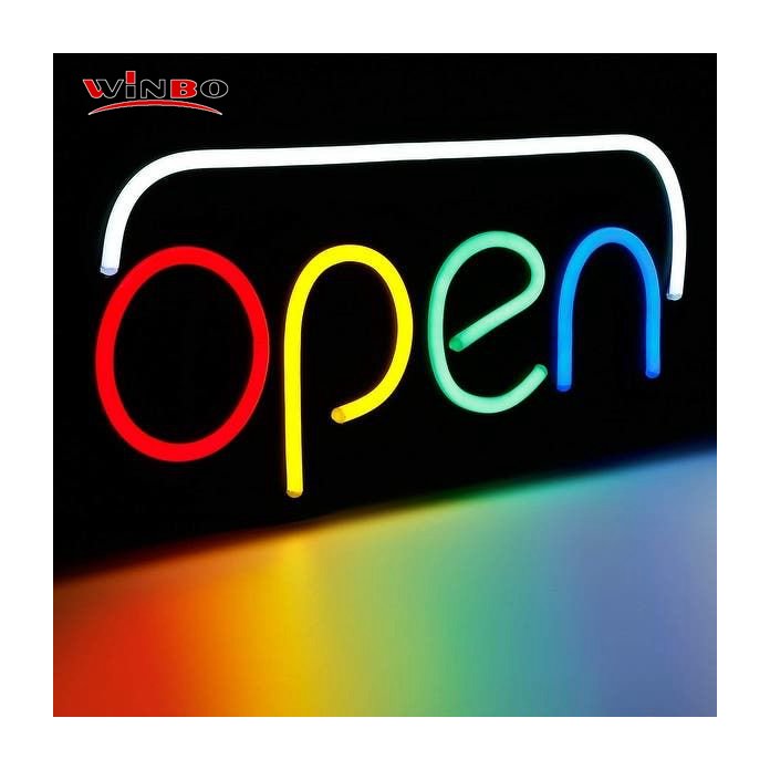 Dropshipping Free Design Custom Led Neon Light Name Custom Drop Shipping open advertisement board neon sign