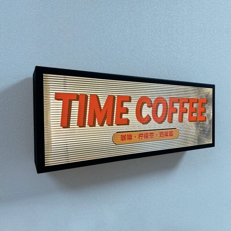 Ultra-Thin LED Pull-Up Light Box Custom Indoor/Outdoor Advertising Board Shopping Malls Coffee Aluminum Frame Acrylic Material