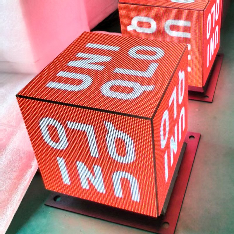 Factory Directly Supply 4G Wifi App Advertising Sign 3d Video Cube Led Screen P3 Video Led Display Screens