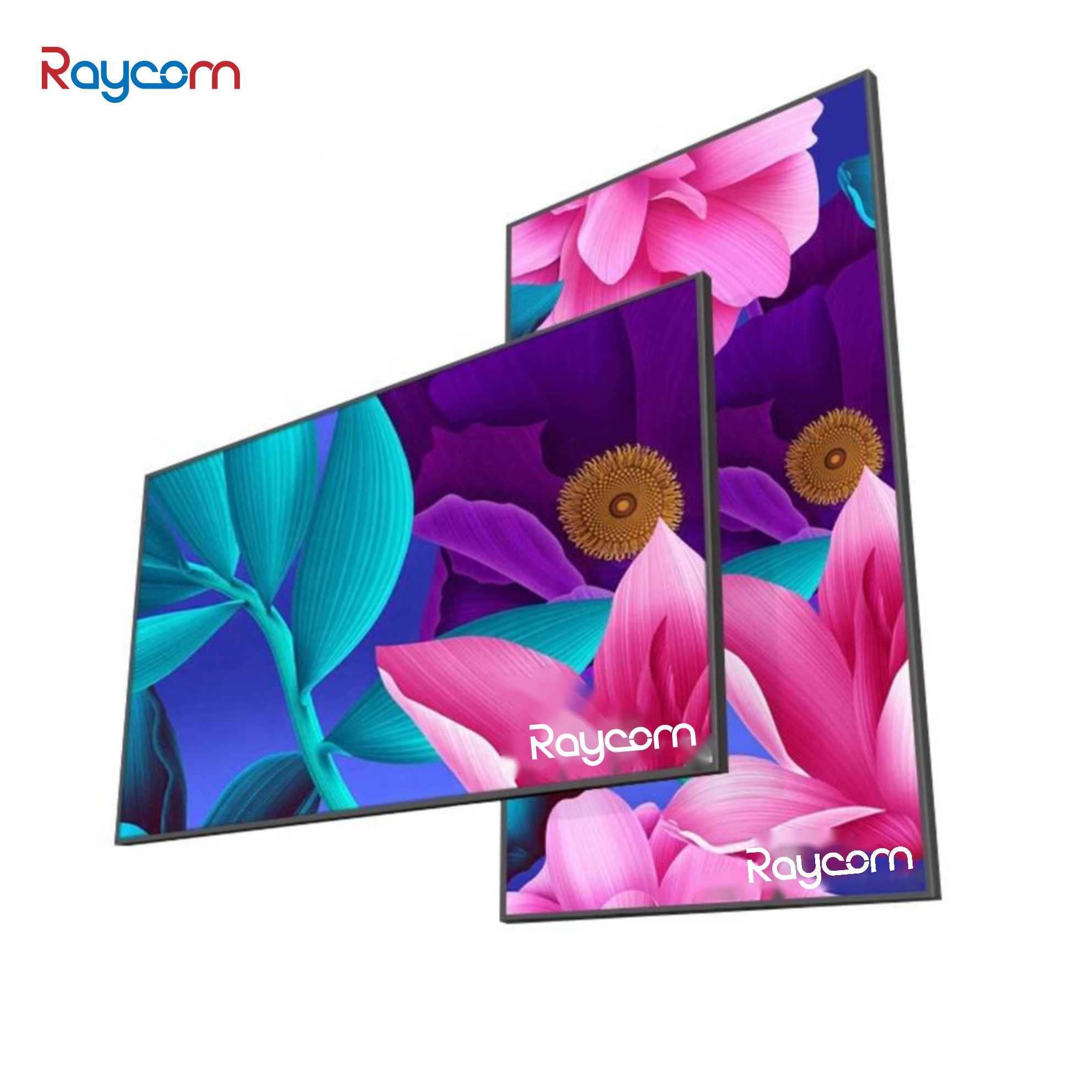 Raycom 32/43/55 Inch 4K LED Android Display Panel LCD Monitor Screens OEM/ODM Digital Advertising Board Indoor Use CMS