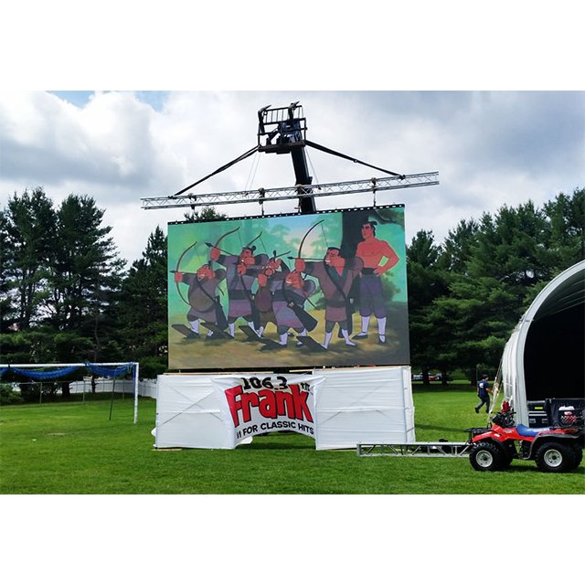 yake display full color hd video tv big large outdoor display led board p3.9 price led screen pane