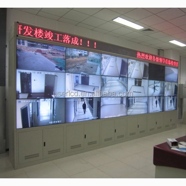 Custom Solution Seamless 3.5mm LCD Splicing Screen Commercial Advertising Board 46 inch LCD VIDEO WALL