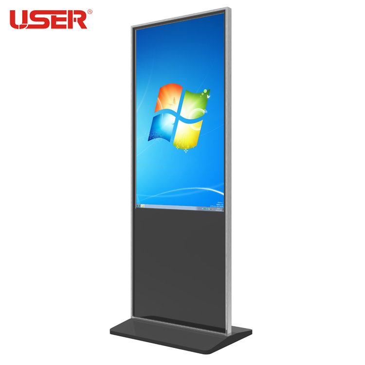 1080P LCD Touch Screen Kiosk 32/43/19/55 Inch Indoor Custom LOGO Indoor Advertising Player Factory Supply Floor Standing Kiosk