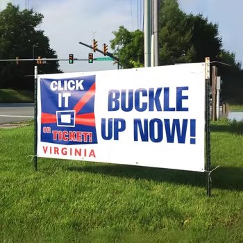 Custom Printing Outdoor advertising Vinyl Banner, Hanging Pvc Vinyl Banner Sign Construction Banner