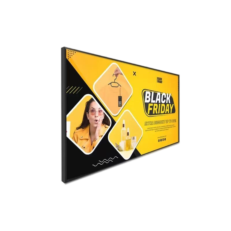 21.5 inch bubble tea shop digital signage display HD screen restaurant menu board advertising display screen