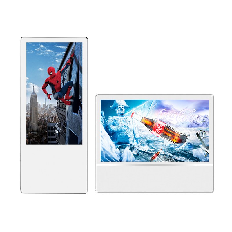 24 Inch Screen Advertising Elevator For Video & Image Player Elevator Screen Advertising 4G Elevator Digital Signage