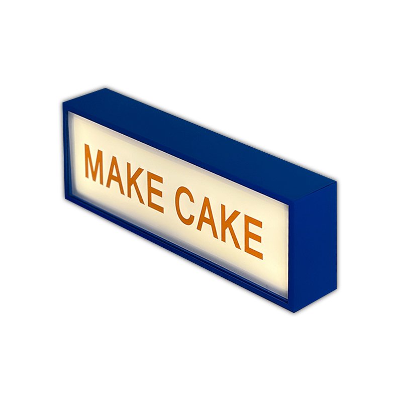 Acrylic advertising Light Box with Replaceable Front Panel for Coffee Bars and Pub Shop Decor Hanging or Tabletop Display