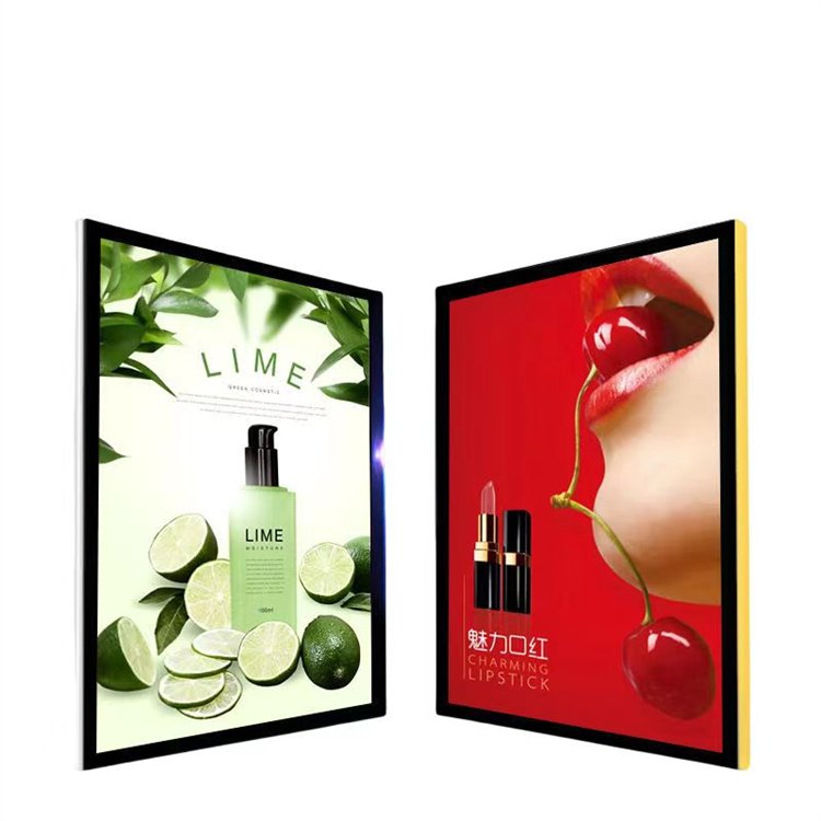Hot Customized Indoor Magnetic LED Light Box Cafe Shop Fast Food Restaurant Led Magnetic Menu Light Board