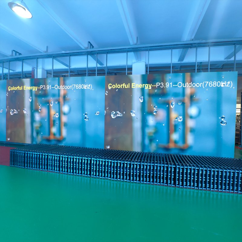 P2.976 P3.91 P4.81 Die Casting Aluminum Cabinet High Brightness Outdoor Waterproof Rental Led Screen Display