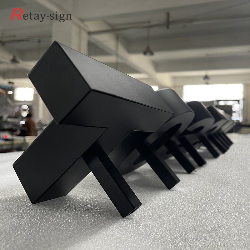 Outdoor 3d led letter for business shop wall signs advertising channel led letter sign led channel letter board
