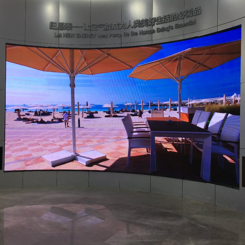 Factory price digital signage transparent modules video 3d wall advertising panel sign outdoor display cabinet indoor led