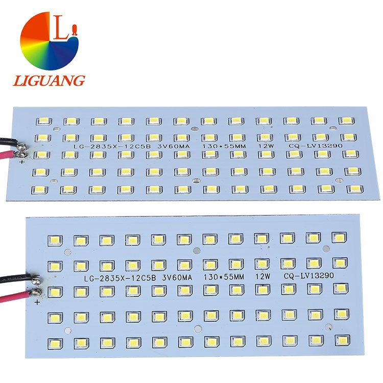 12w Aluminum Customized rigid PCB board 2835 SMD Store signs advertising LED light board