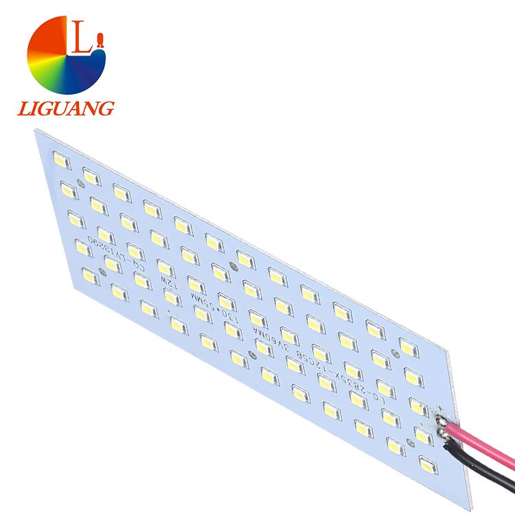 12w Aluminum Customized rigid PCB board 2835 SMD Store signs advertising LED light board