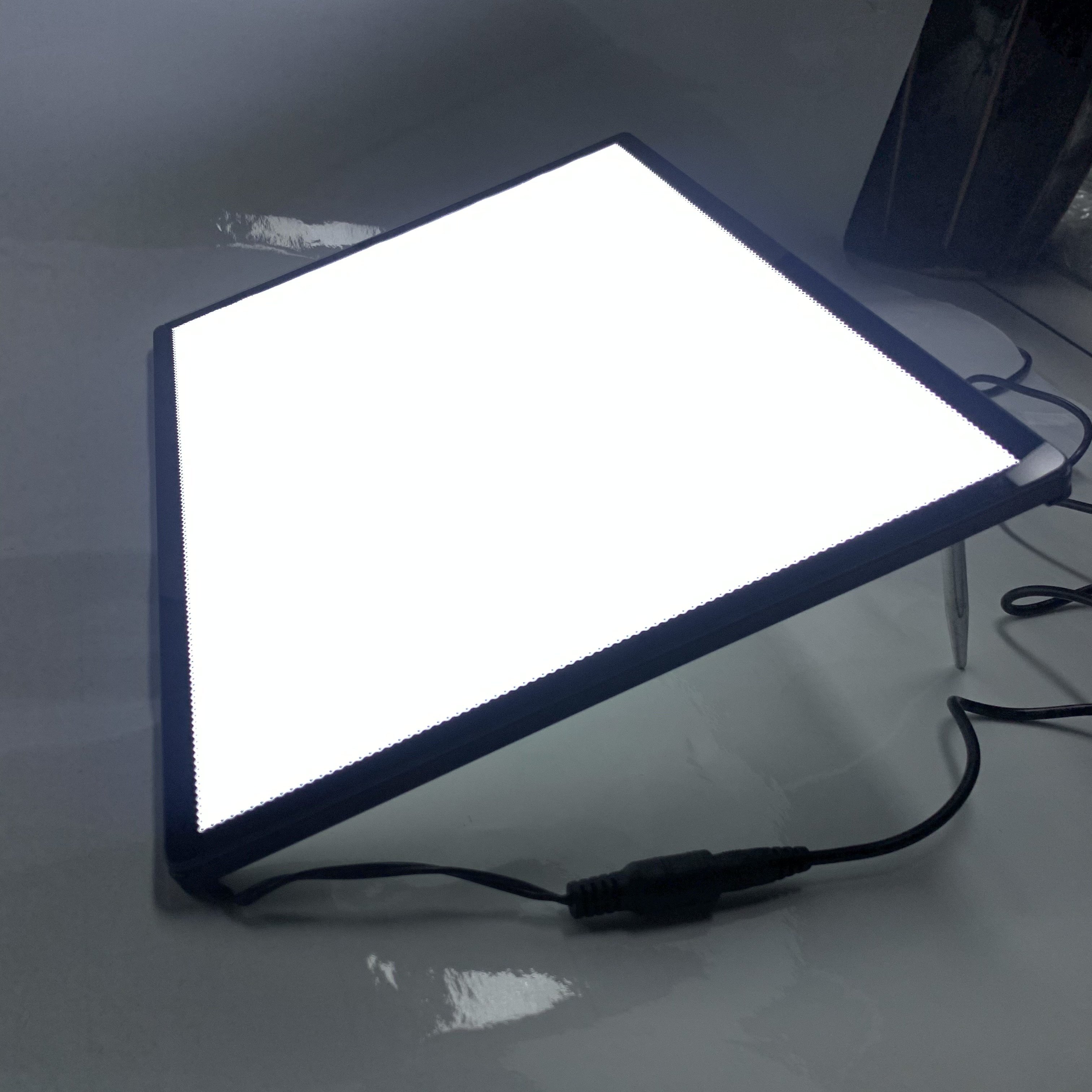 Dropshipping Slim Led Lightbox A1 A2 A3 Frame Poster Menu Board Led Backlit Glass Light Box Display