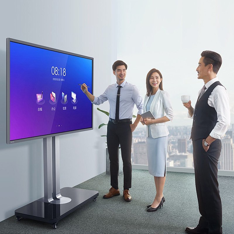 smart Interactive whiteboard 55 65 75 85 Inch Digital full HD Smart Board For School, education, Office meeting, all in one