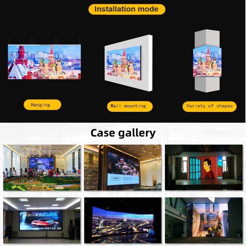 250mmx1000mm Led Billboard Display Large Screen Advertising Board Indoor P3.91 Led Video Wall Panel