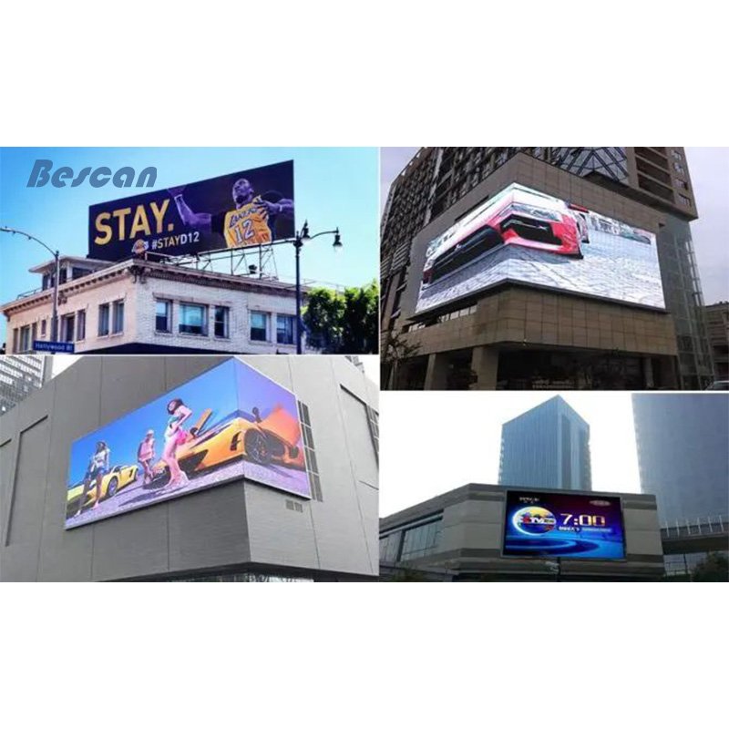 Waterproof Fixed Outdoor led display screen P5 P6 P8 P10 LED Advertising Display Screen Board