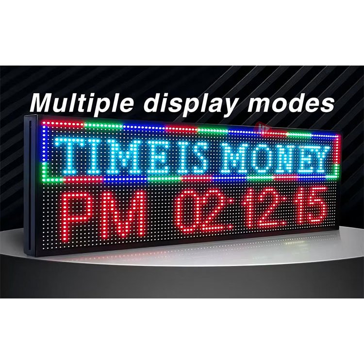 LED Sign P10 LED Display Full color Message Board high Resolution LED Scrolling Display for advertising