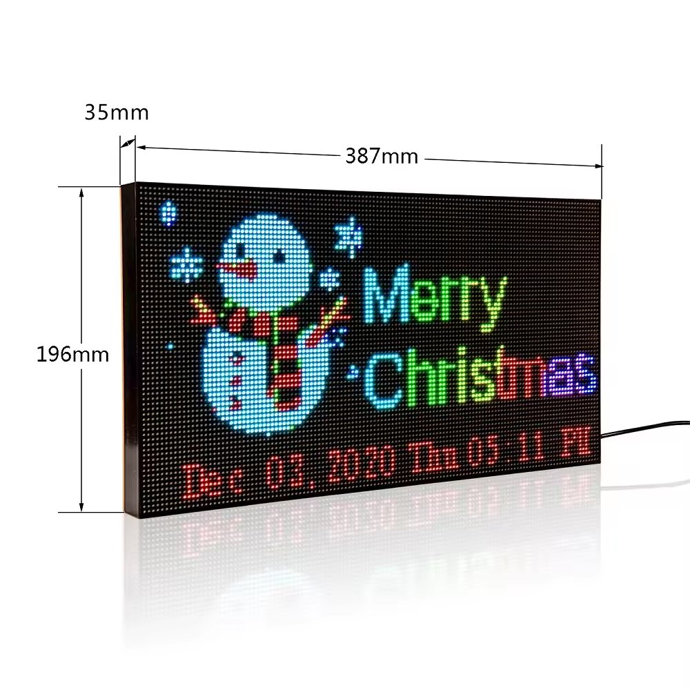 P3 Led Advertising Display Board WiFi Programmable Dynamic Message Portable Led Screen Panel Module