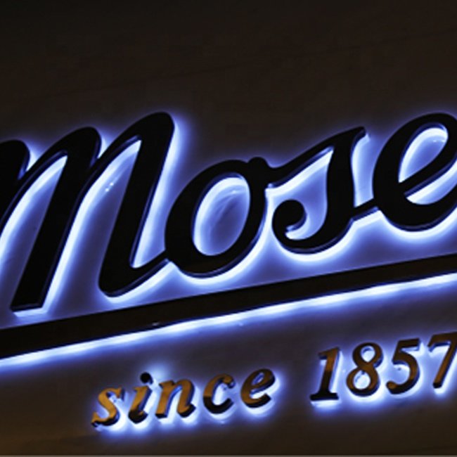 make logo for my company lighted alphabet metal letter sign,light up letters for sign,backlit led channel letters sign
