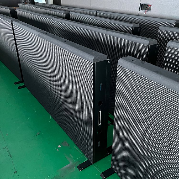 Factory Outdoor Sports Hd P6.67 P8 P10 Soccer Football Stadium Fence Led Advertising Panel Perimeter Boards Led Screen Display