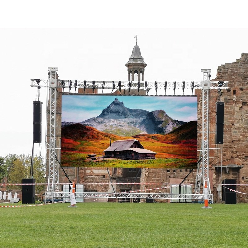3x2 LED Screen 5000nits Brightness P3.91 Outdoor Rental LED Panel 3.9mm LED Outdoor Board