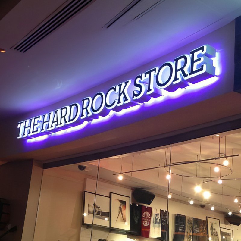 LED Channel Letter Sign Business Sign 3D Letters Sign with Trim capp