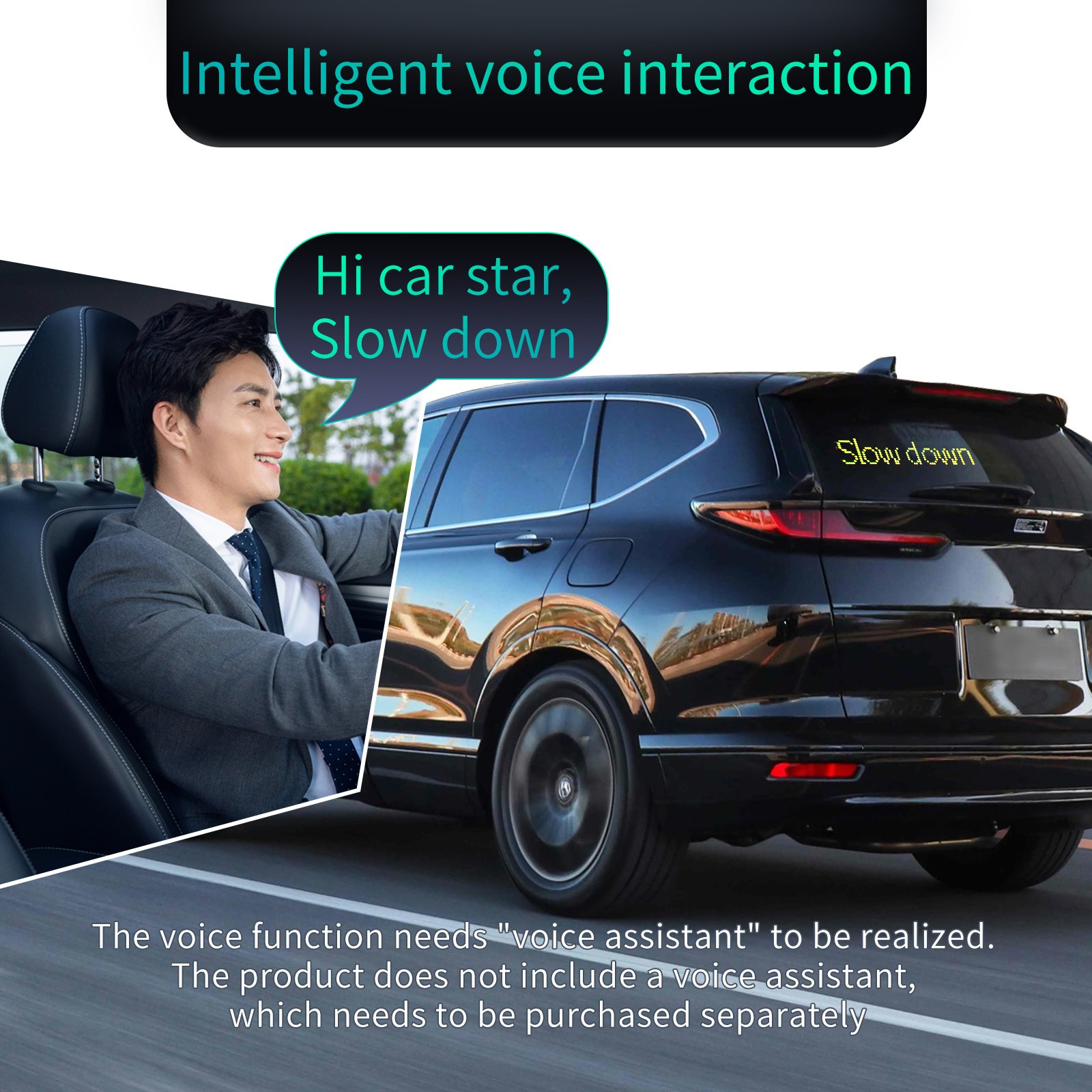 APP Control LED flexible display Programmable Text Pattern Animation LED sign board scrolling message car LED screen